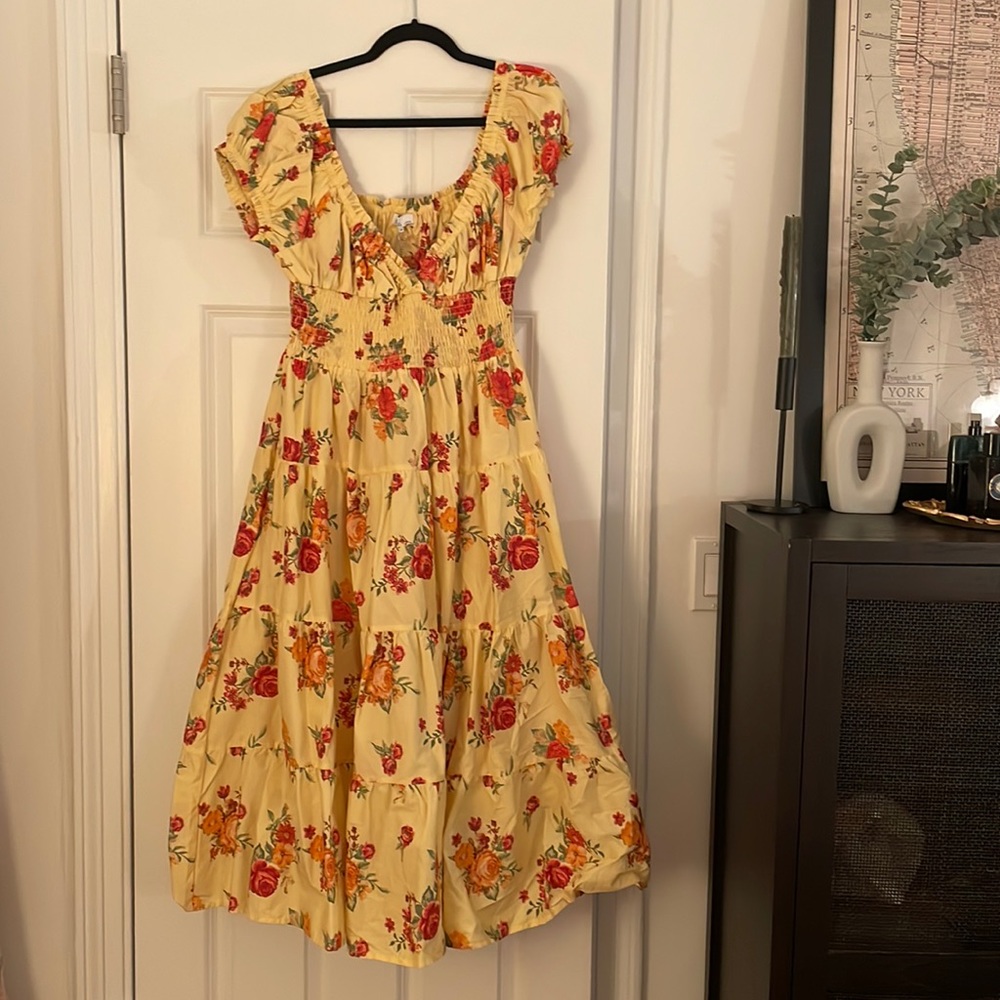 Danielle Bernstein Poplin Maxi Dress